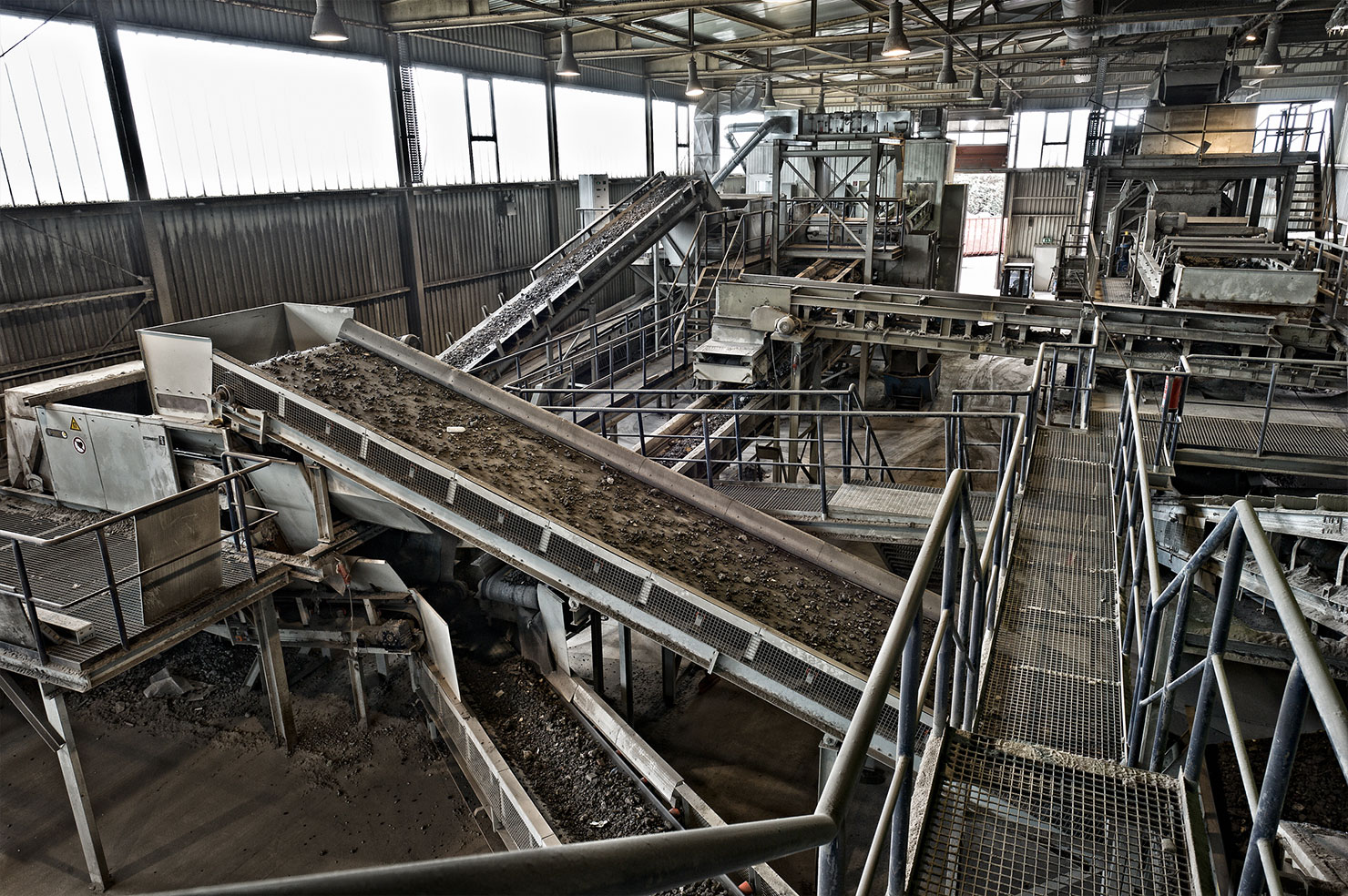Die Schlackeaufbereitungsanlage der FES