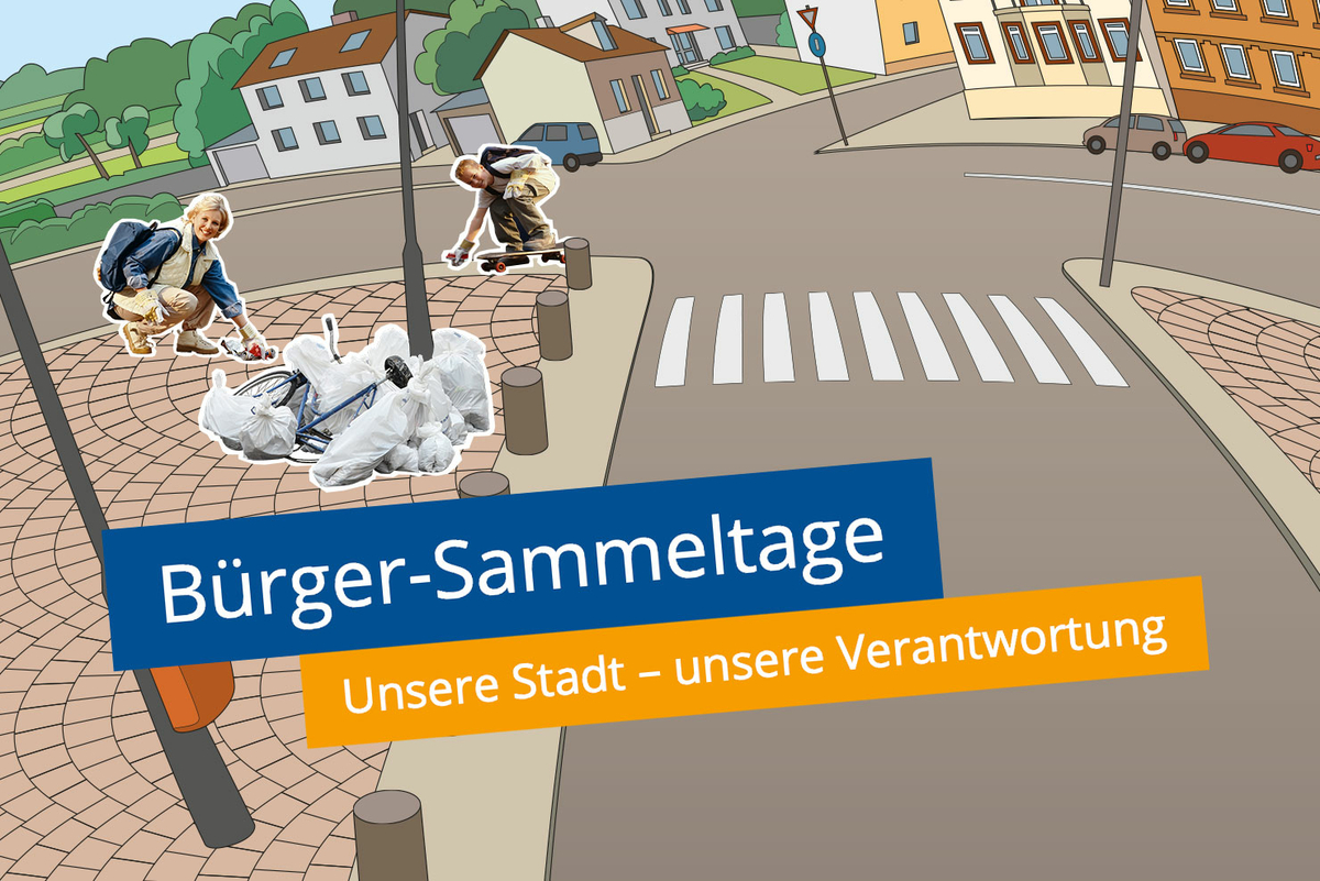 Bürger-Sammeltage: Unsere Stadt – unsere Verantwortung